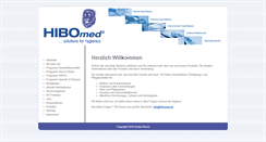 Desktop Screenshot of hibomed.de